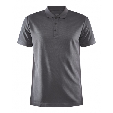 Craft Sport-Polo Core Unify (funktionelles Recyclingpolyester) granitgrau Herren